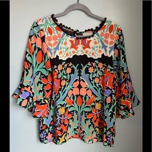 Anthropologie Maeve blouse, size 8.
